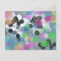 Colorful Confetti Bokeh Dots