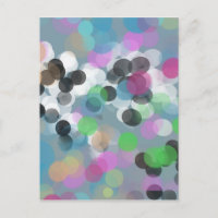 Colorful Confetti Bokeh Dots