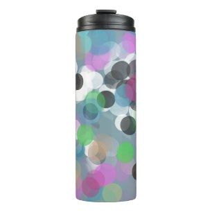 Colorful Confetti Bokeh Dots Thermosbecher