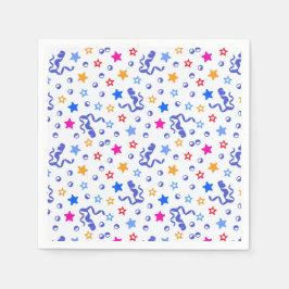 Colorful Confetti Serviette