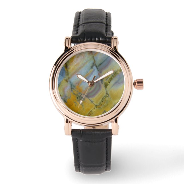 Colorful Crayola Jasper Armbanduhr (Vorderseite)