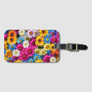 Colorful Daisies #55 - Gepäckanhänger
