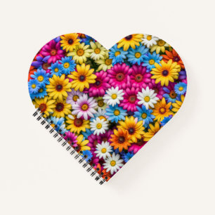 Colorful Daisies #55 - Notizbuch