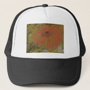 Colorful Daisies Hat Truckerkappe
