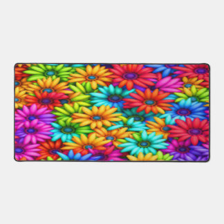 Colorful Daisies - Schreibtischmatte