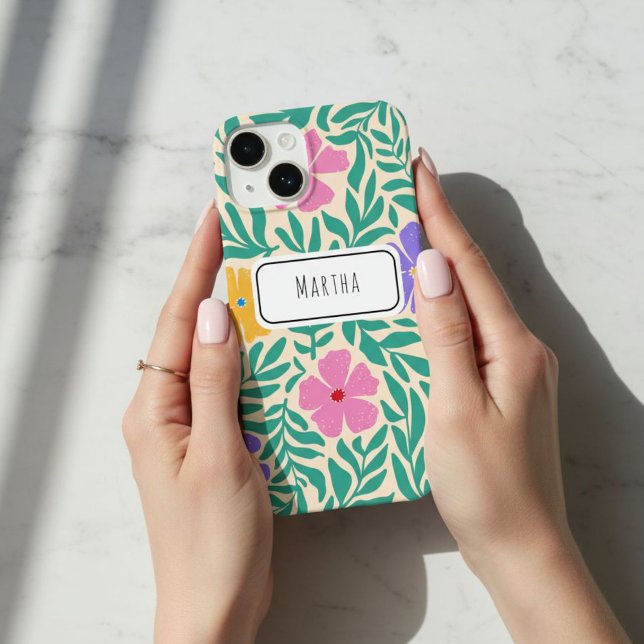 Colorful Daisy Flower Phone Case  (Von Creator hochgeladen)