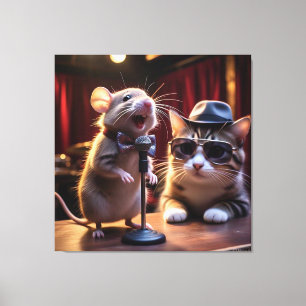 Colorful Digital 3D Leinwand Art - Perfekt