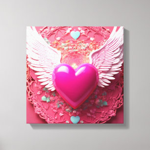 Colorful Digital 3D Leinwand Art - Perfekt