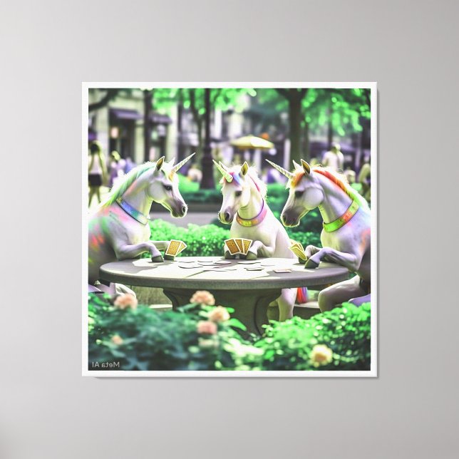 Colorful Digital 3D Leinwand Art - Perfekt (Vorderseite)
