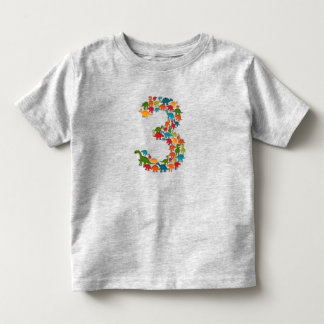 Colorful Dinosaur Baby Shirt
