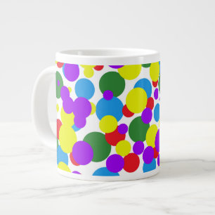 Colorful Dots Jumbo-Tasse