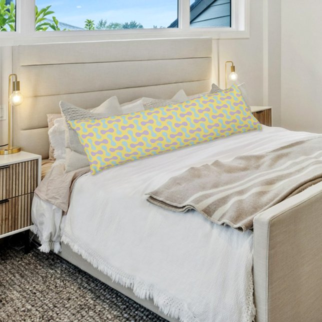 Colorful Double Bubble Pattern Body Pillow Seitenschläferkissen (Von Creator hochgeladen)