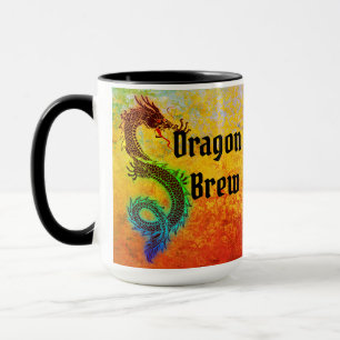Colorful Dragon Brew Tasse