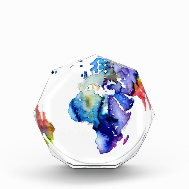 Colorful Earth  Fotoblock (Vorderseite)