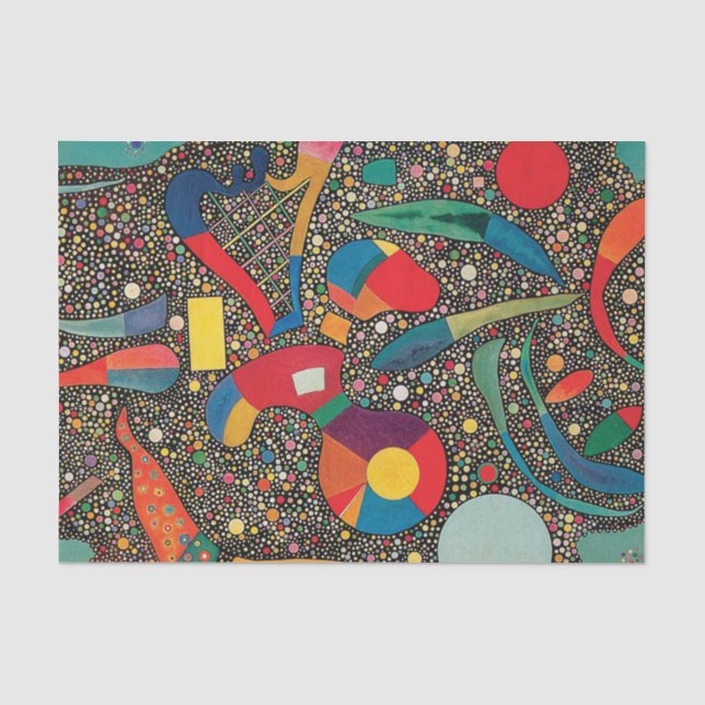Colorful Ensemble von Wassily Kandinsky Seidenpapier (Vorderseite)