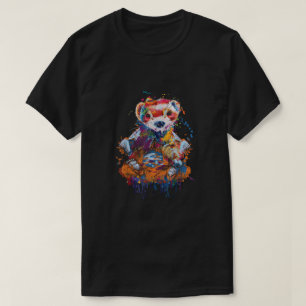 Colorful Ferret - Zoologischer Garten T-Shirt