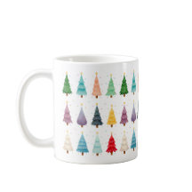 Colorful Forest of Holiday Cheer