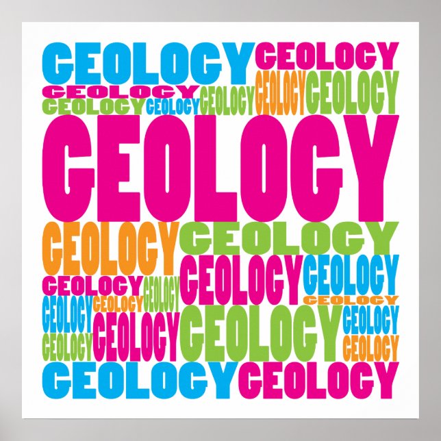 Colorful Geology Poster (Vorne)
