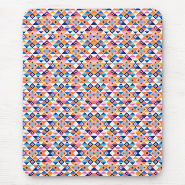 Colorful geometric pattern mouse pad  mousepad (Vorne)
