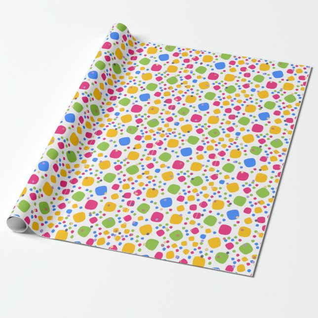 Colorful Geschenkpapier (Ungerollt)