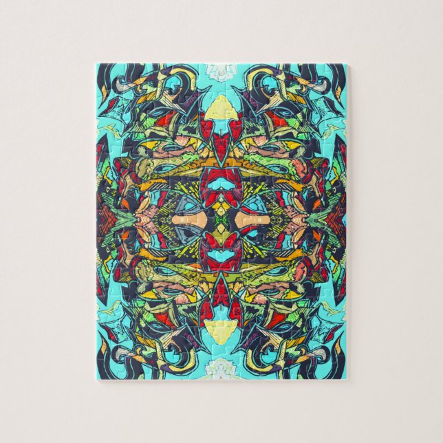 Colorful Graffiti Piece (Vertikal)