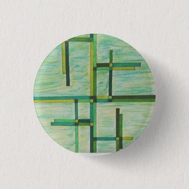 Colorful Greens Button (Vorderseite)