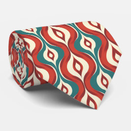 Colorful Groovy Retro Neck Tie Krawatte