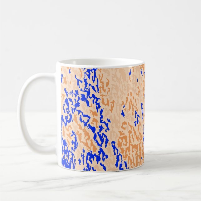 Colorful Grunge Background. Abstract Multicolor vi Kaffeetasse (Links)