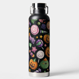 COLORFUL HALLOWEEN SWEETS AND CANDY TRINKFLASCHE