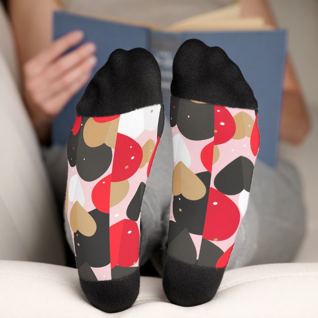 Colorful Hearts Crew Socks Socken (Von Creator hochgeladen)
