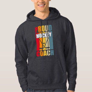 Colorful Hockey Coach Hoodie