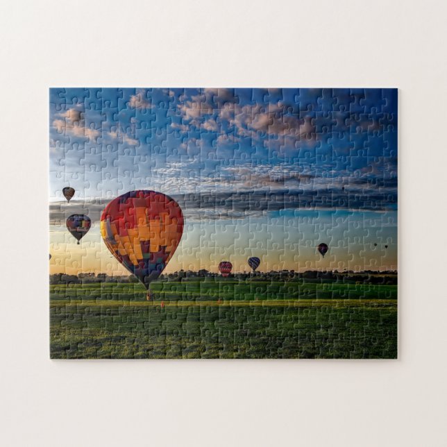 Colorful Hot Air Balloon Festival (Horizontal)