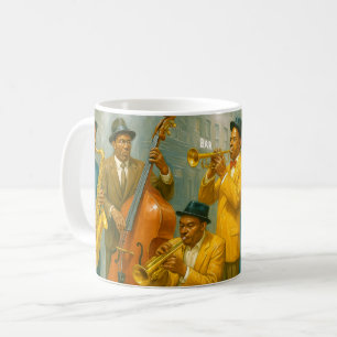 Colorful Jazz Street Energy Kaffeetasse