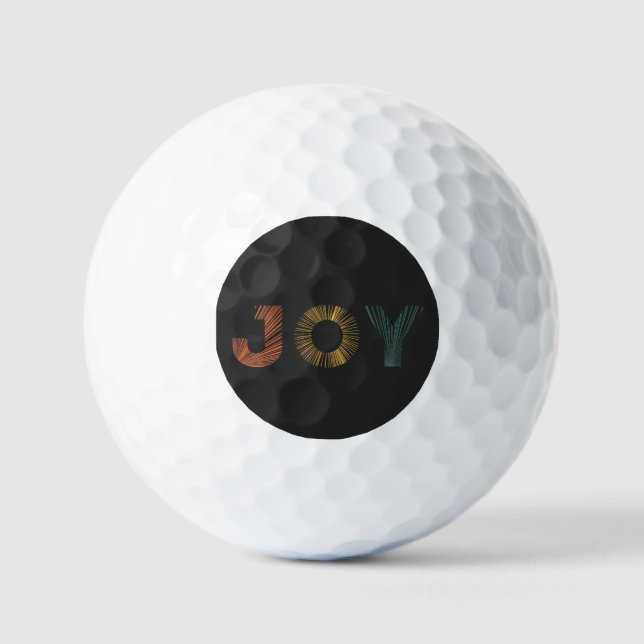 Colorful Joy Golfball (Vorderseite)