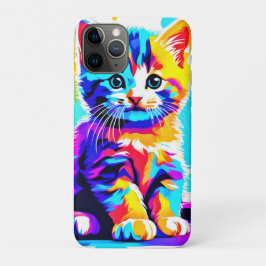 Colorful Kitty Splash Case-Mate iPhone Hülle