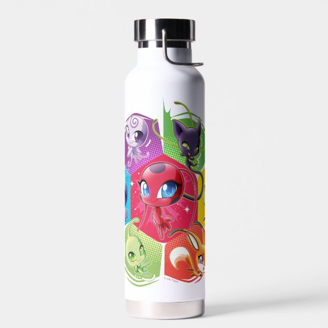 Colorful Kwamis Trinkflasche (Links)