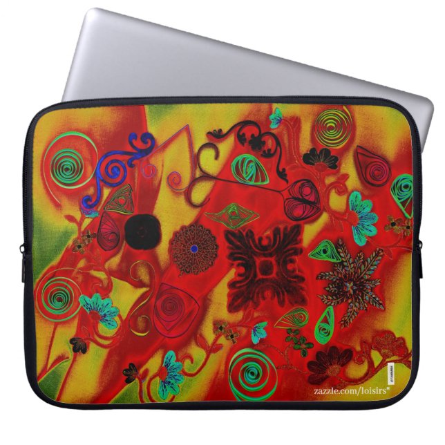 Colorful Laptopschutzhülle (Vorderseite)
