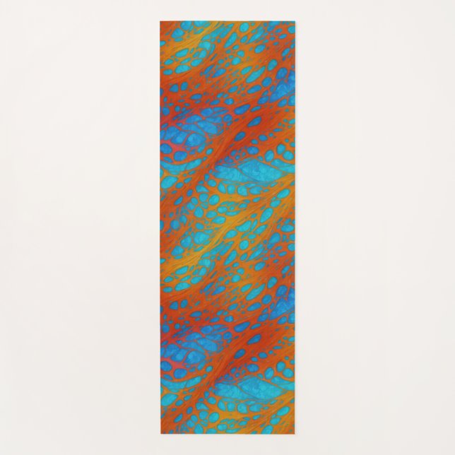 colorful Life Dragonfly Yogamatte (Vorderseite)