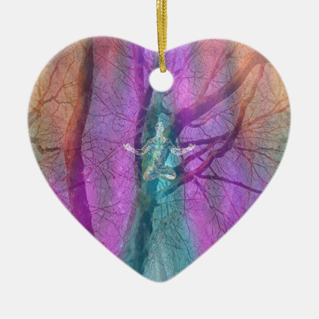 Colorful Life Keramik Ornament (Vorne)