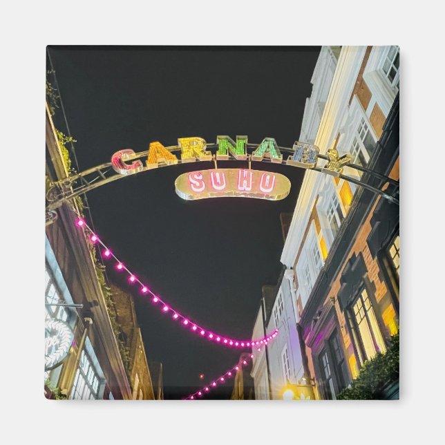 Colorful London Magnet Soho, England (Vorne)