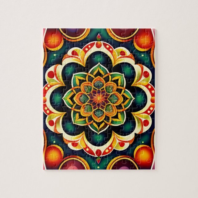 Colorful Mandala (Vertikal)