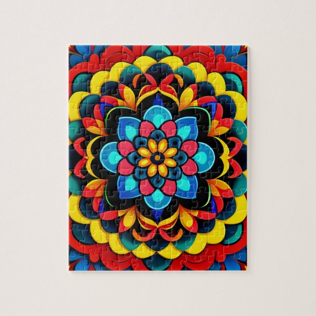 Colorful Mandala (Vertikal)