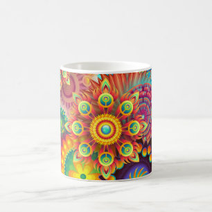 Colorful Mandala Coffee Mag Kaffeetasse