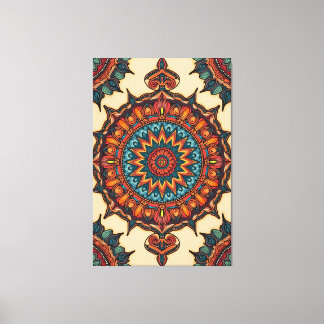 Colorful Mandala Leinwanddruck