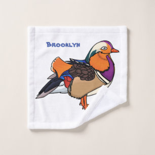 Colorful mandarin duck