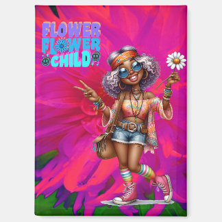 Colorful-Me Hippie Chic Magnet