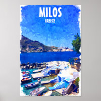 Colorful Milos Griechenland Reisen