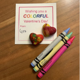 Colorful Mitteilungskarte