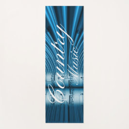 Colorful Modern Country Music  Yogamatte