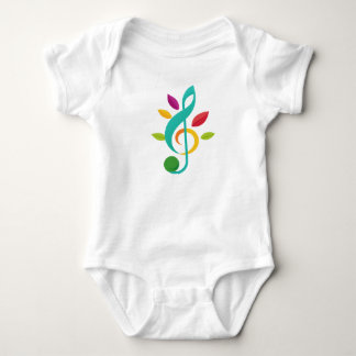 Colorful Music Note Baby Bodysuit – Nature Inspire Strampler